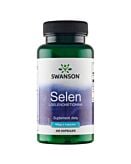 Swanson Selen Select 100 mcg Suplement diety z selenem Kapsułki