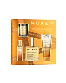 Nuxe set Iconico Prodigieux: Olio 100ml + Profumo 15ml + Olio doccia 100ml + Candela
