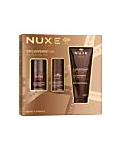 Nuxe set Men: Gel idratante viso 50ml + Gel doccia 200ml + Deo roll-on 50ml