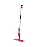 Lamart Mop Płaski ze spryskiwaczem CLEAN LT8063 Czerwony Pojemnik Natryskowy 400ml