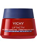 Vichy Liftactiv B3 Krem na noc przeciw przebarwieniom z czystym retinolem