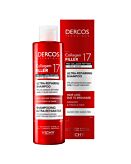 Vichy Dercos Collagen 17 Filler Shampoo Ultrarrigenerante per capelli, 200 ml