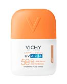 Vichy Capital Soleil UV-Aqua Fluido Idratante Colorato, SPF50