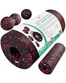 Medi Sleep roller zestaw epp piankowy wałek + piłka + duoball do masażu 4 szt