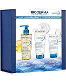 Bioderma set Atoderm: Olio detergente 200ml + Crema corpo 200ml + Crema mani 50ml