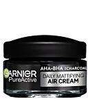Garnier Skin Naturals Pure Active Matujący krem-żel z kwasami AHA + BHA i węglem 50ml