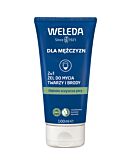 Weleda Dla Mężczyzn 2w1 Żel do mycia twarzy i brody
