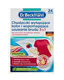 Dr. Beckmann Chusteczki wyłapujące kolor i brud 3w1, 24 szt.