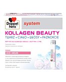 Doppelherz System Kollagen Beauty Smak Liczi i Melon Płyn, 30 amp. po 25 ml