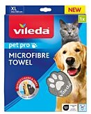 Vileda Pet Pro Asciugamano in microfibra, taglia XL
