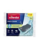 Vileda Spugna in viscosa con enzimi Pro Clean 2 pz