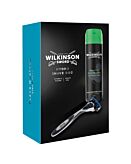 Wilkinson Sword Set: rasoio Hydro 5 + gel da barba Sensitive