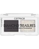 Catrice Diamond Treasures Ombretto in Crema a Polvere, 030 Smokey Diamond