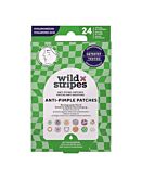 Wild Stripes Anti-pimple Patches Groovy Recover (Hyaluronic Acid) Plastry na wypryski, 24 szt.