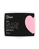 Elisium Quick Shape Nail Form Mini formy do przedłużania paznokci Oval 24szt