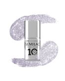 Semilac UV Hybrid Lakier hybrydowy, 461 Hollywood Silver 