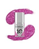 Semilac UV Hybrid Lakier hybrydowy, 462 Pink BuBBles
