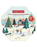 Yankee Candle Calendario dell'Avvento, 24 x Tealight + Portacandele