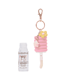 Makeup Revolution Pout Lip Oil Lychee Clear With Pink Charm Olio per labbra con ciondolo