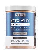 BeKeto Izolat Białka z MCT Smak Naturalnej Czekolady, proszek 300 g
