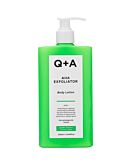 Q+A AHA Exfoliator Lozione Corpo Levigante con Acidi AHA