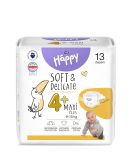 Bella Happy Soft & Delicate Pieluszki Maxi Plus