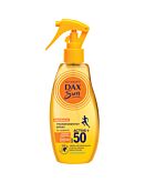 Dax Sun, transparentny spray do opalania SPF 50 triger, 200 ml