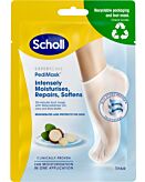 Scholl Expert Care PediMask, Nawilżająca maska do stóp z olejkiem makadamia, 1 Para