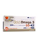 Olimp Gold Omega 3 D3+K2 Kapsułki, 30 szt.