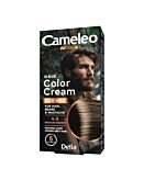 Delia Cameleo Men Crema Colorante per Capelli, 4.0 Castano Medio