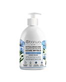 BARWA Sapone liquido grigio con estratto di lino 500 ml