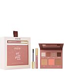 Paese set: Mascara Eyegasm Double Serum 9ml + Palette per il trucco Get The Glow Look