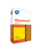 Life Witamina D3 2000 j.m., Kapsułki