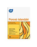 Life Porost Islandzki, tabletki do ssania o smaku cytrynowym 36 szt.