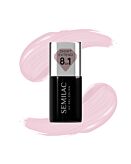 Semilac Lakier hybrydowy Smart Extend 8in1, 809 Tender Pink
