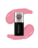Semilac Lakier hybrydowy Smart Extend 8in1, 813 Pastel Pink