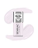 Semilac Baza do lakierów hybrydowych Skin Tone Cover Base, Milky Pink 