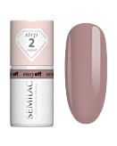 Semilac Lakier do paznokci Easy Off, L13 Mocha Cream