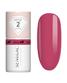 Semilac Lakier do paznokci Easy Off, L17 Pink Coral