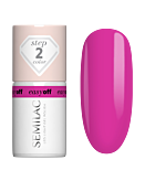Semilac Lakier do paznokci Easy Off, L16 Magenta Crush