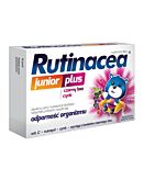 Rutinacea Junior Plus, Tabletki do ssania na wsparcie odporności dla dzieci, Smak owocowy