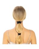 Cat&Cat Set di Due Elastici di Seta Neri