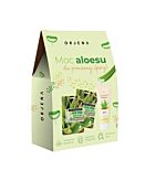 Orjena Set Aloe Maschere Viso + Schiuma Detergente