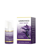 Uzdrovisco Night Renew Crema Stimolante per Occhi e Palpebre Notte 15ml