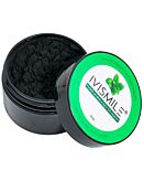 Ivismile Polvere di carbone per denti, gusto menta