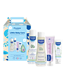 Mustela Set Little Baby Care: Gel + Shampoo + Crema + Crema per il cambio