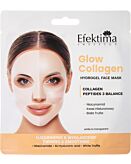 Efektima Glow Collagen Maschera Viso in Idrogel, Rassodante & Levigante