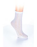 Noq by Knittex Damskie skarpetki Cindy 5 bianco, rozm.36-42