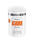 WAX Blonda Maschera per capelli biondi naturali, idratante e anti-caduta, 480 ml