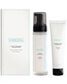 Annani set Duetto per la pulizia della pelle in due fasi: Burro 100g + Schiuma detergente 200ml